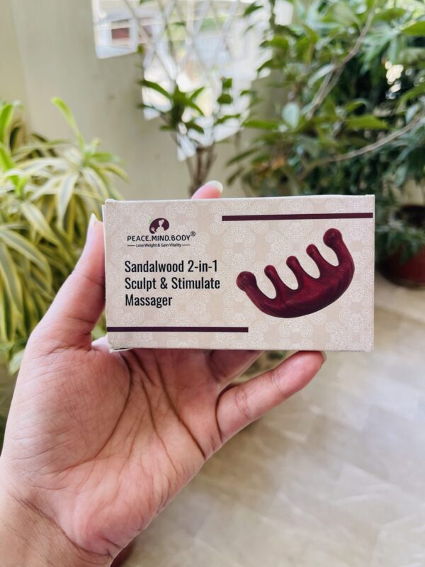 Sandalwood 2-in-1 Sculpt & Stimulate Massager
