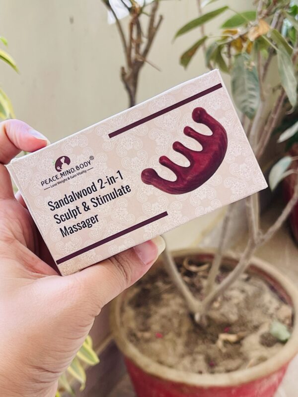 Sandalwood 2-in-1 Sculpt & Stimulate Massager