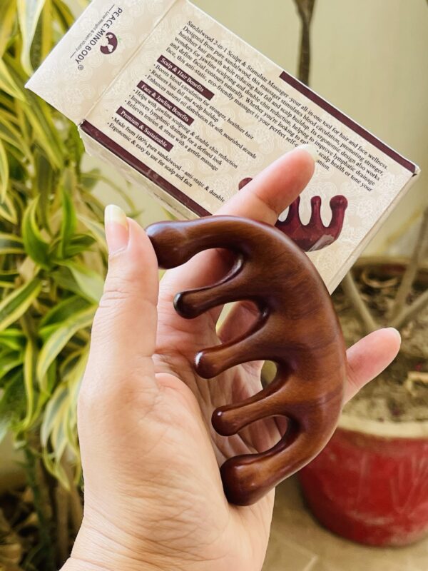 Sandalwood 2-in-1 Sculpt & Stimulate Massager