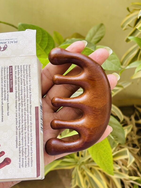Sandalwood 2-in-1 Sculpt & Stimulate Massager