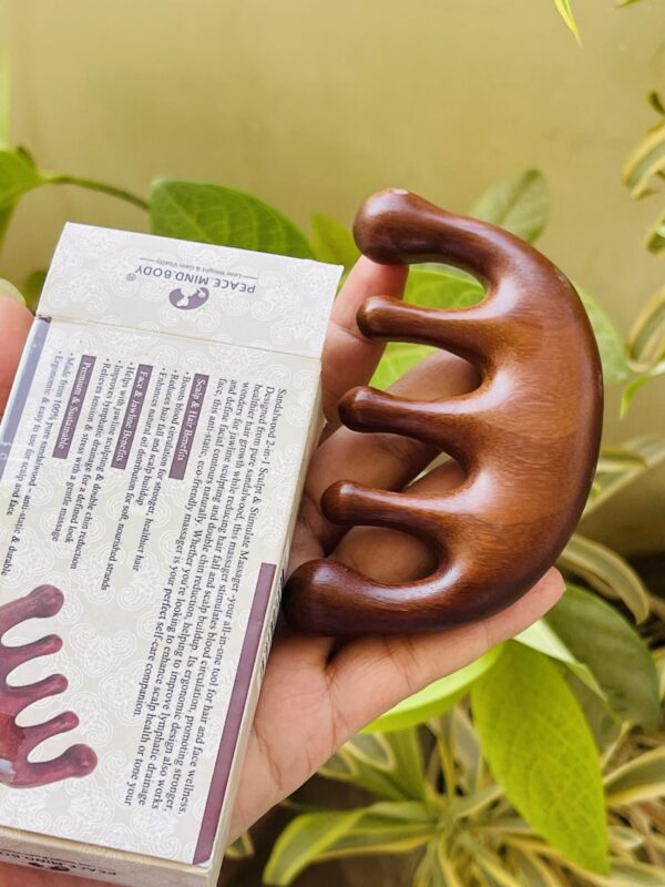 Sandalwood 2-in-1 Sculpt & Stimulate Massager