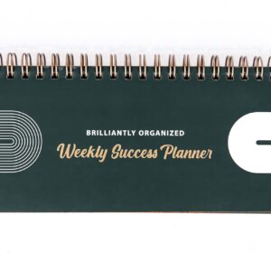 Brilliantly Organized Weekly Desk Planner