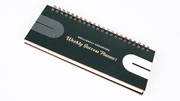 Brilliantly Organized Weekly Desk Planner